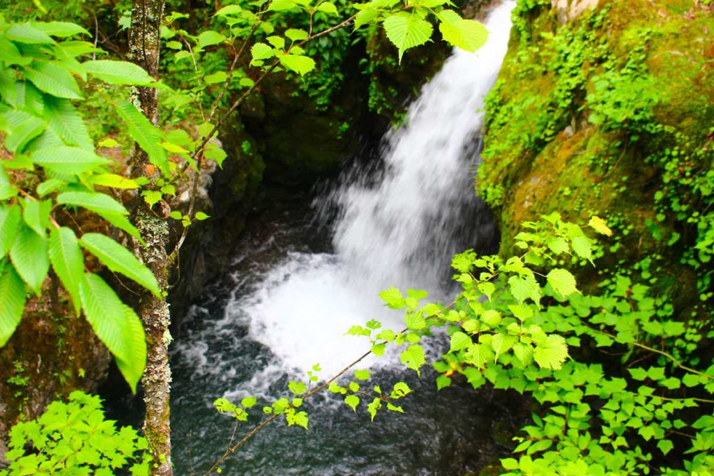 Les eaux pures de la riviere Arakawa de Chichibu au Japon