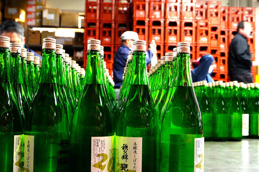 Sake local de Chichibu au Japon