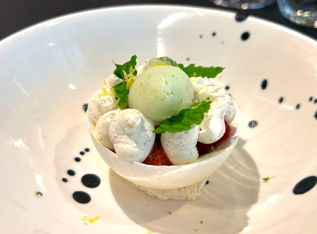 Huitre de Hiroshima chez Fleur de Pavé Carpaccio par Sylvain Sendra