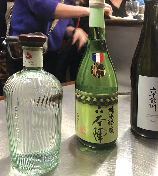 Nagasaki, sake et gin
